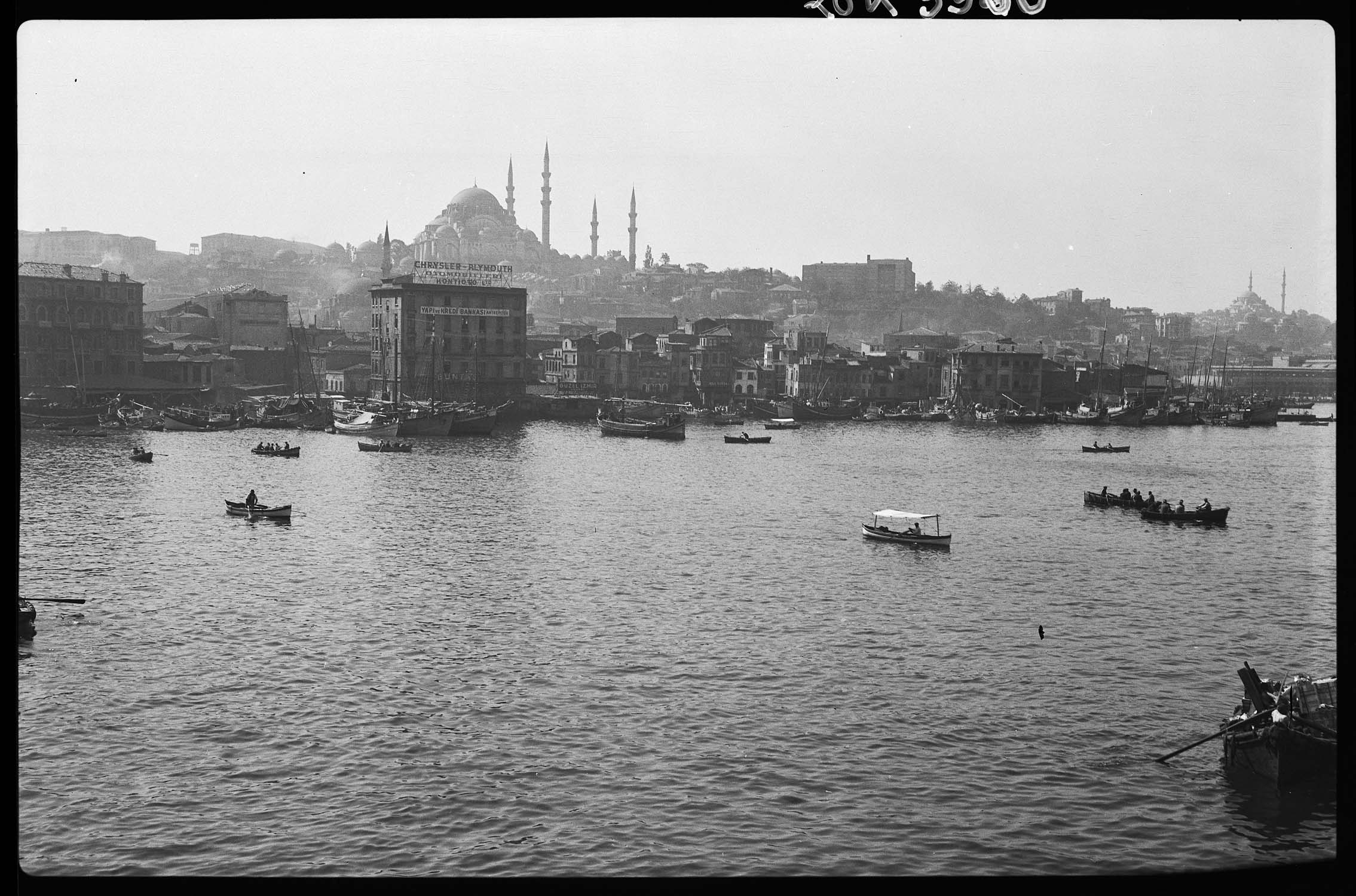 Vue d'ensemble, avec la mosquée Suleymaniye au second plan